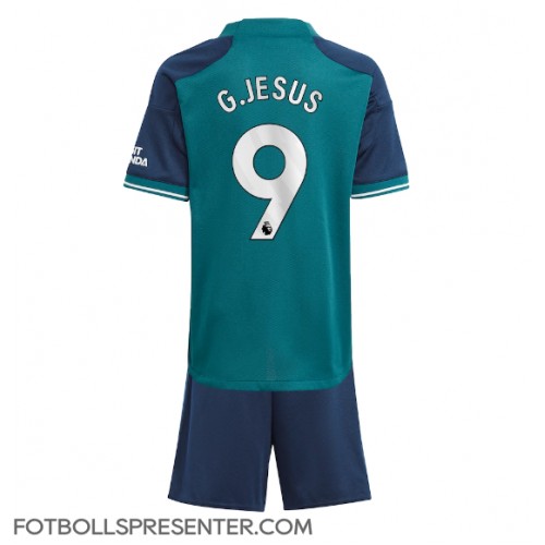 Arsenal Gabriel Jesus #9 Tredje tröja Barn 2023-24 Kortärmad (+ korta byxor)